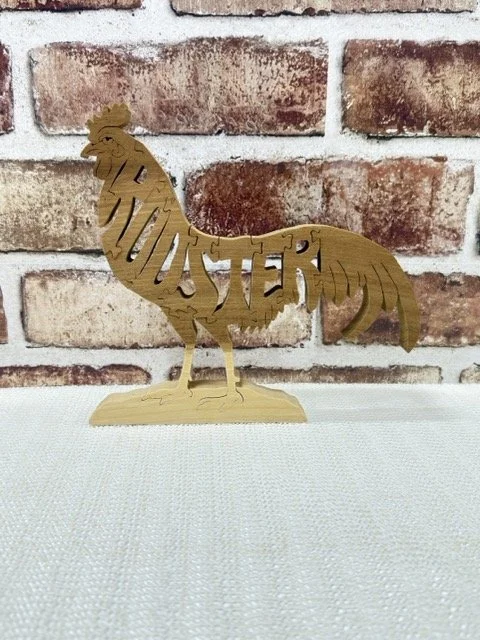 Wooden Rooster Puzzle