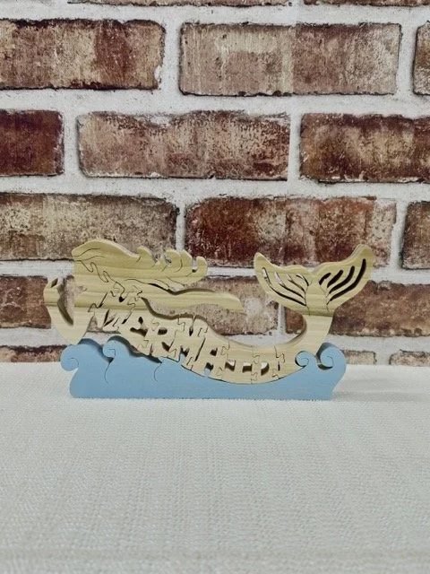 Wooden Mermaid Puzzle