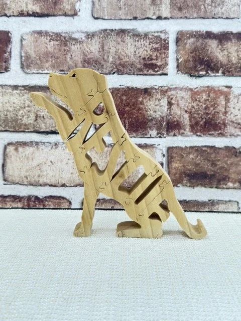 Wooden Rescue Vet Dog Puzzle