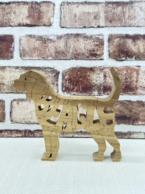 Wooden Beagle Dog Puzzle