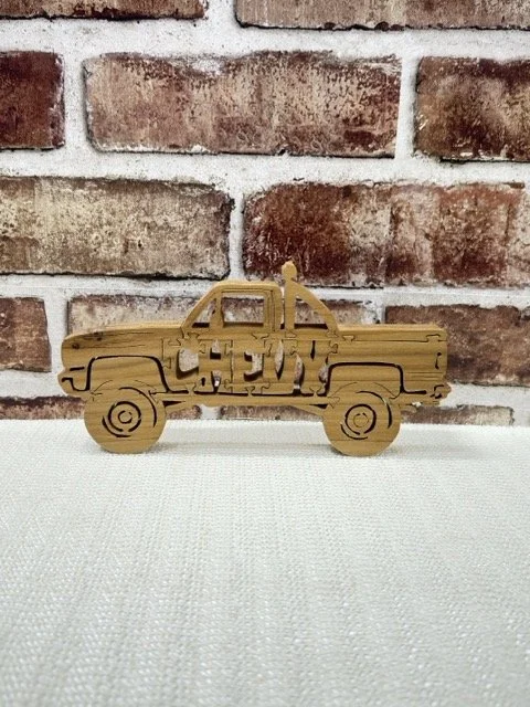 Wooden Chevy Pickup Vintage Truck Puzzle