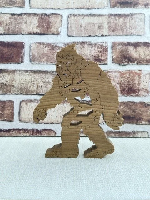 Wooden Yeti Puzzle