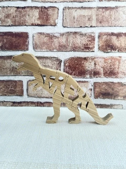 Wooden T-Rex Dinosaur Puzzle