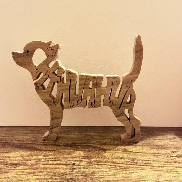 Handcrafted Chihuahua Dog Puzzle