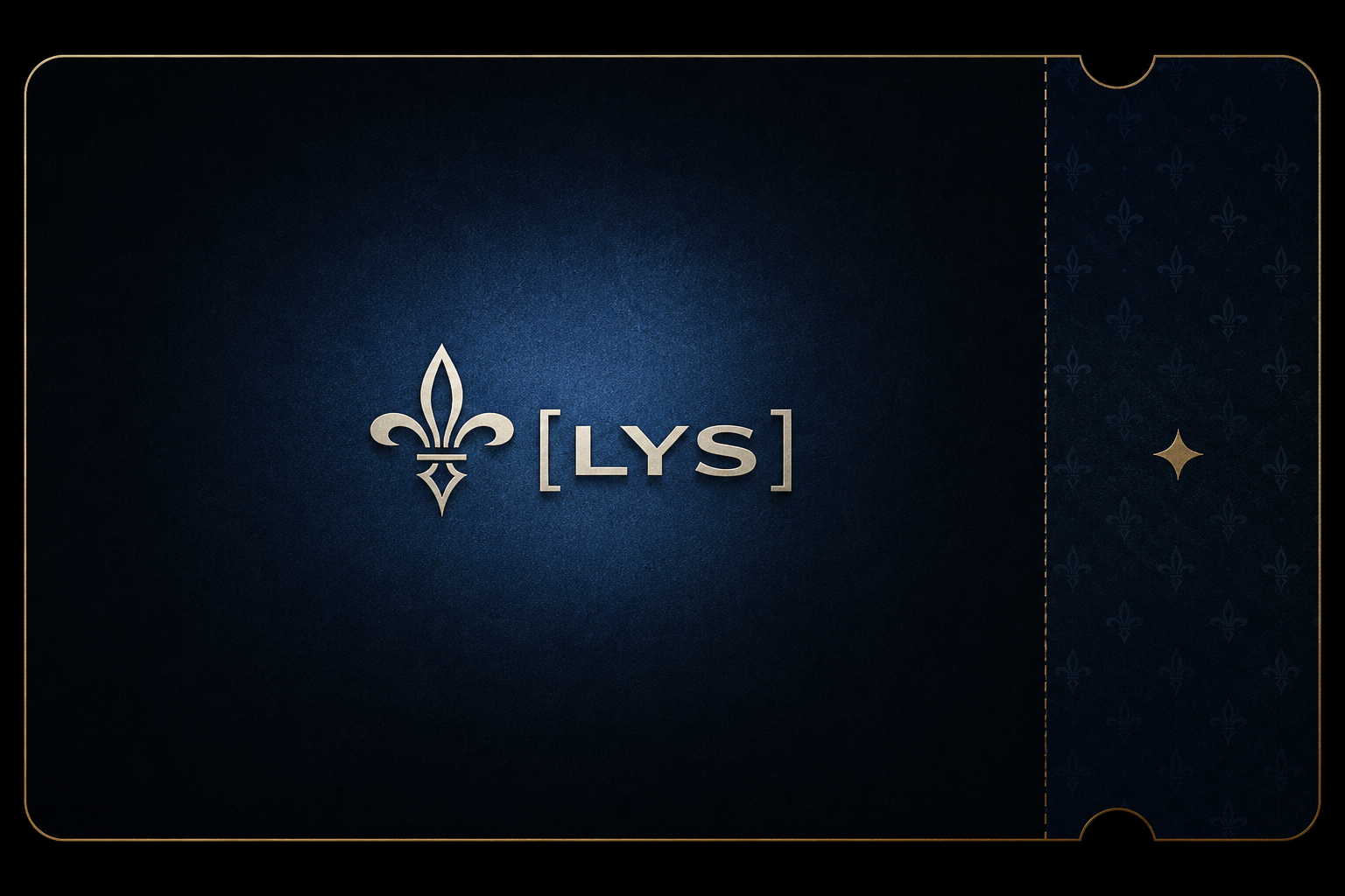 Billet Fleur de [LYS] ⚜️