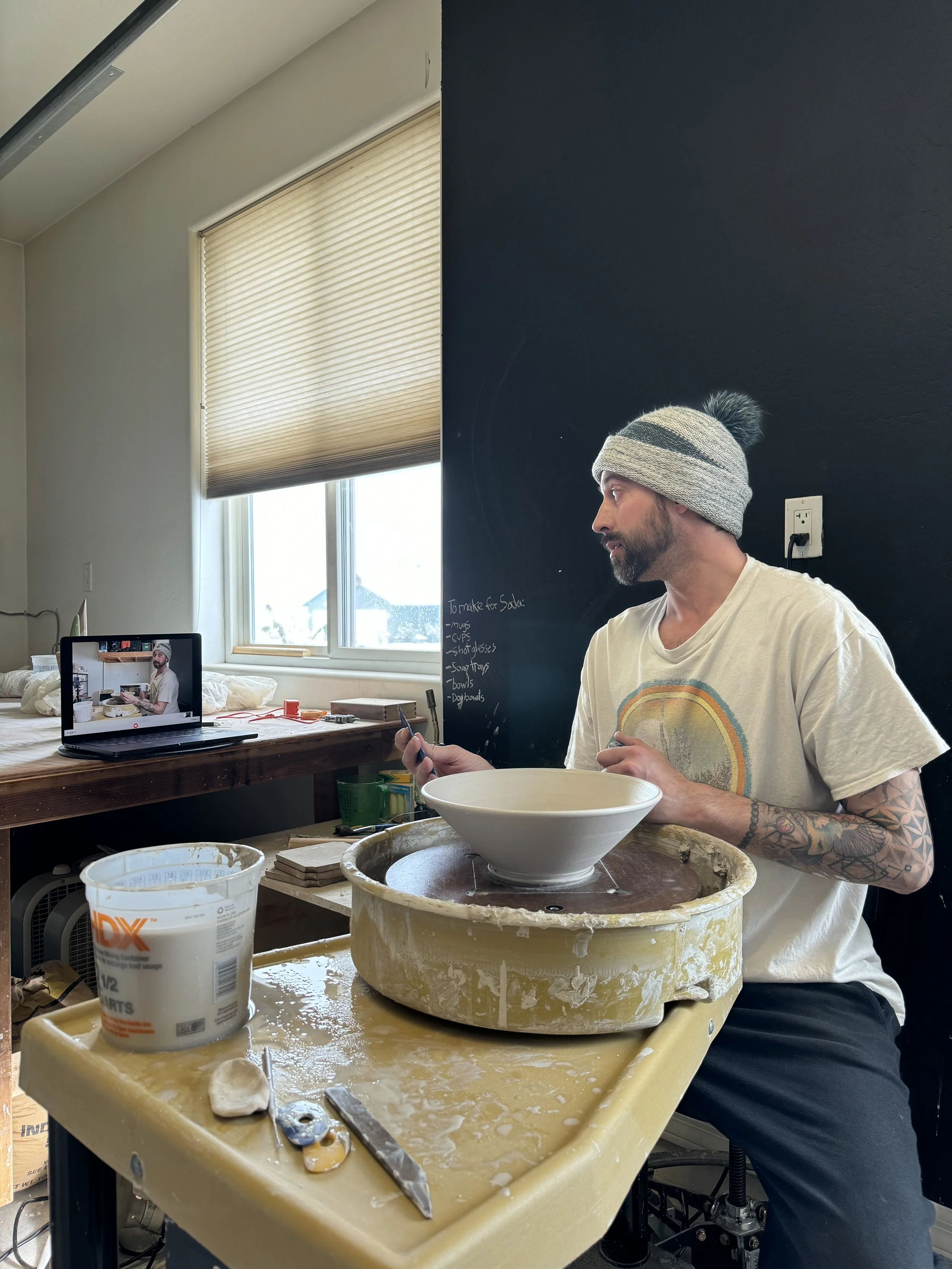 Zoom/Skype - Private Ceramics Lesson 1 hour