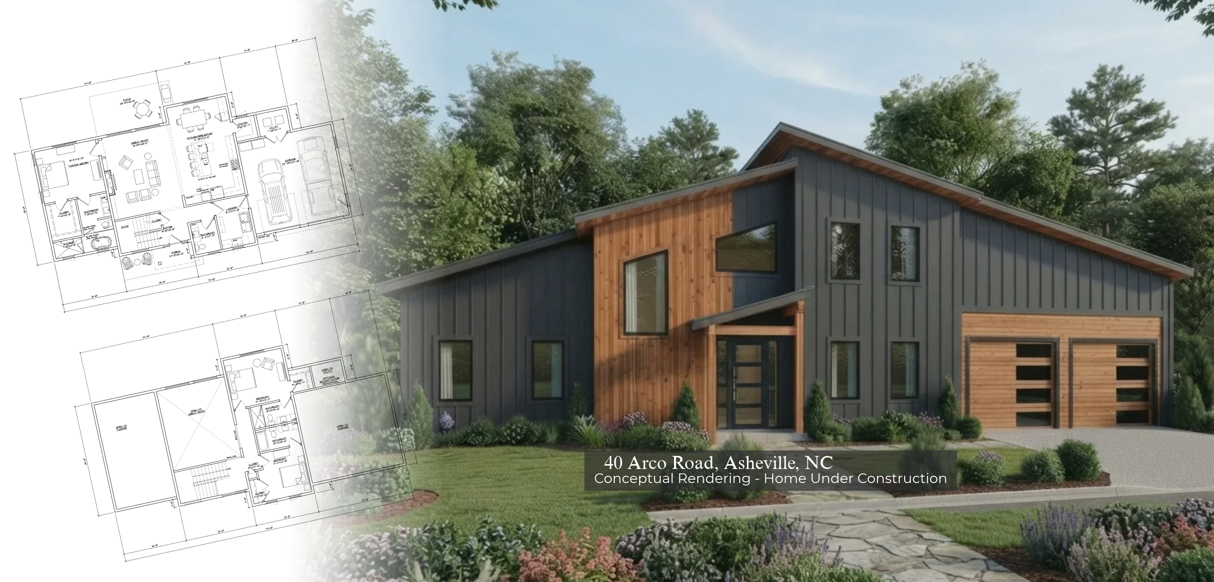 Concept of new construction project