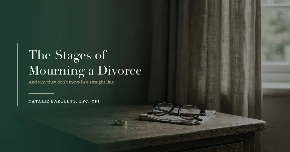 The Stages of Mourning a Divorce (and Why They Don’t Move in a Straight Line)