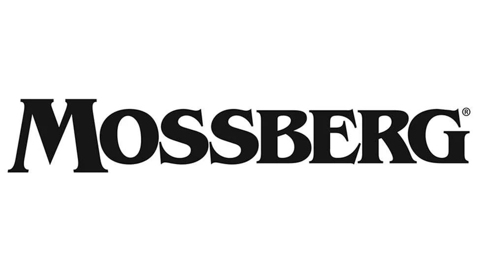 Mossberg logo in black text on a white background