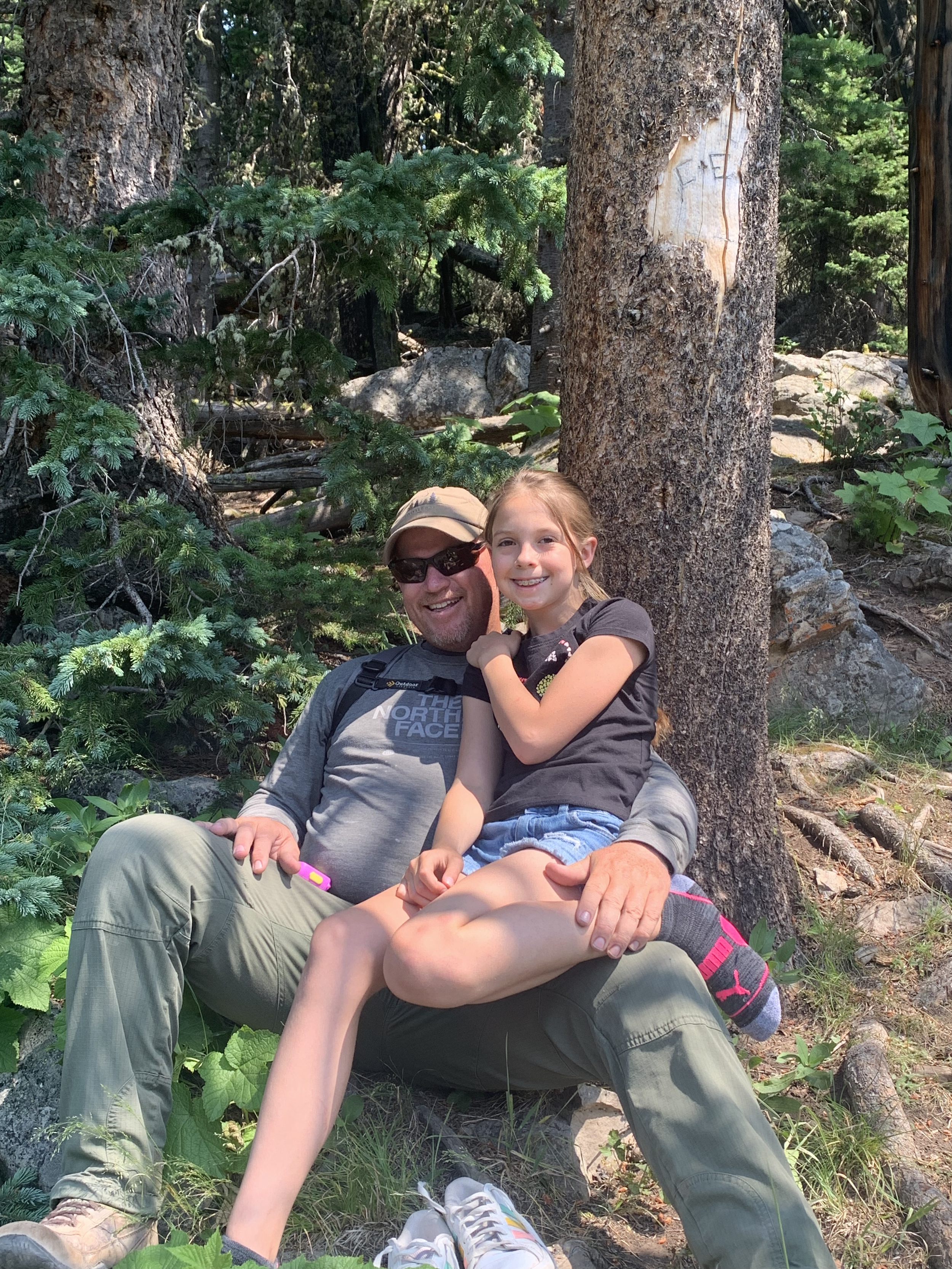 Father and daughter