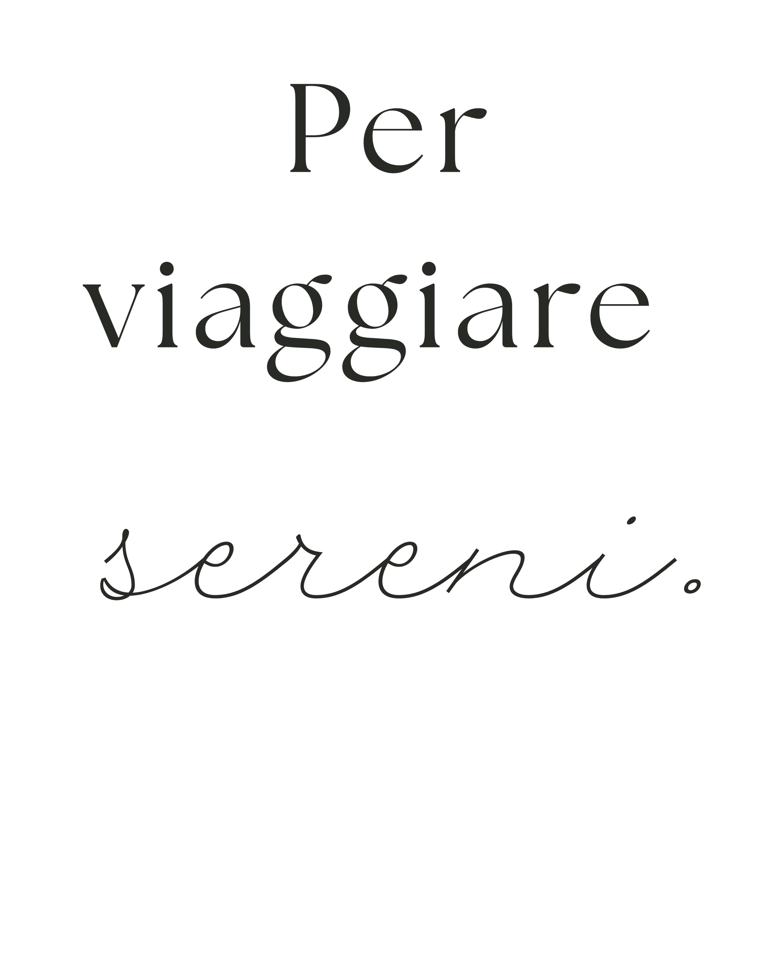 Assistenza infermieristica personalizzata in vacanza e in trasferta.