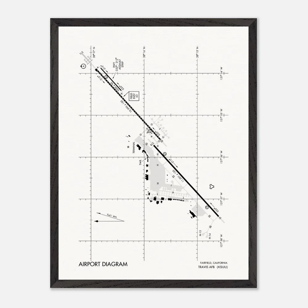 TRAVIS AFB (KSUU) AIRPORT DIAGRAM