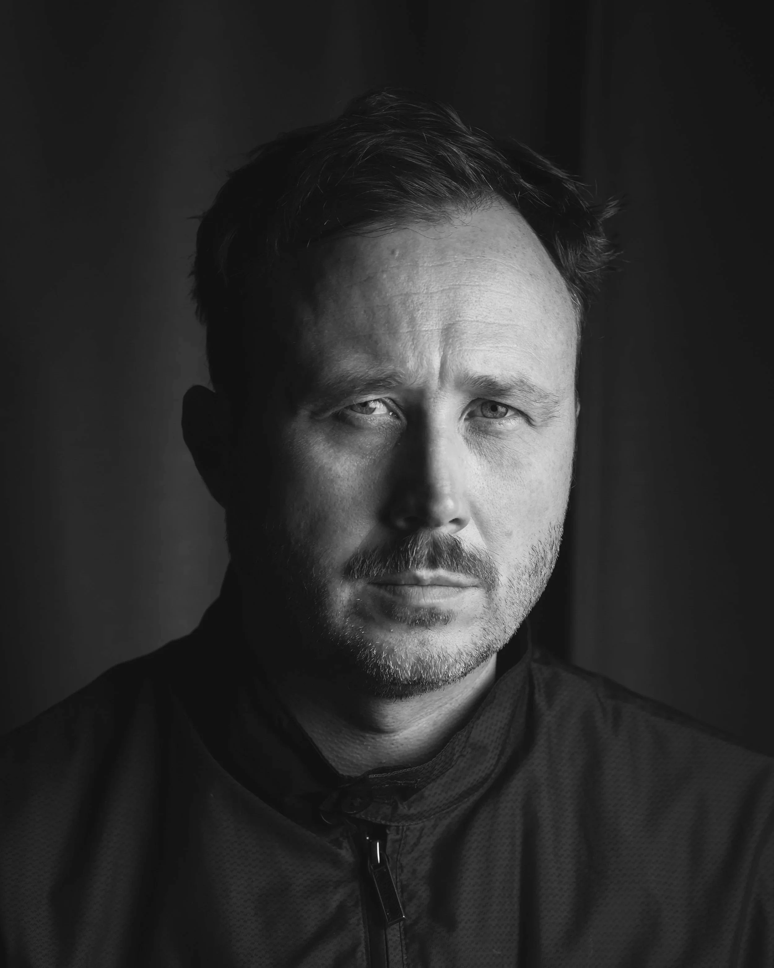 Portrait of Robert Barker, cinematographer and director