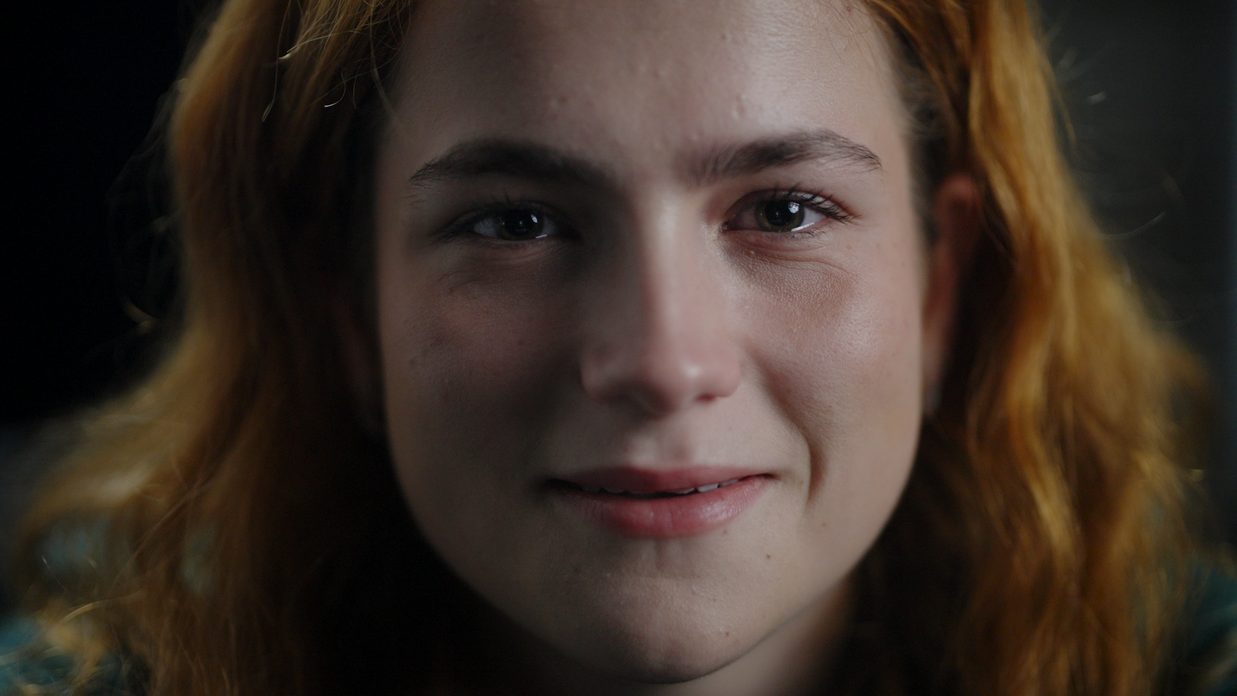Shot of a woman looking at camera