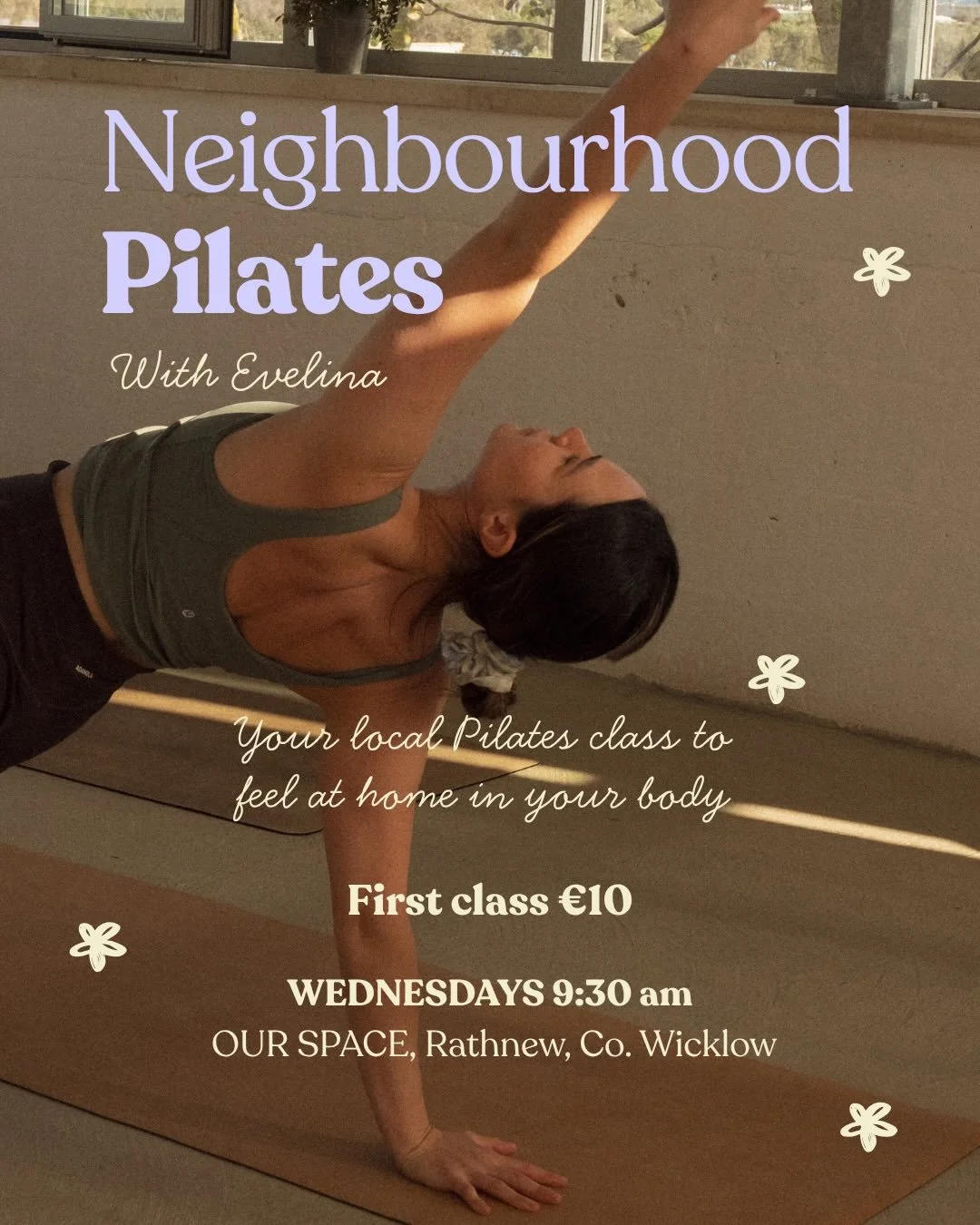 Neighbourhood Pilates is finally here 🤍

I created these classes to offer something a little different &mdash; a calm, welcoming space to move, build strength, and reconnect with your body without pressure or intimidation to finally feel at home 🧚?