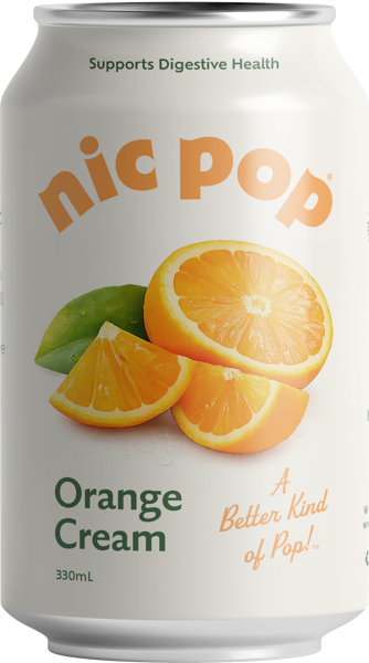 Nic Pop Orange Cream