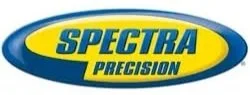 Spectra Precision logo with yellow and blue colors