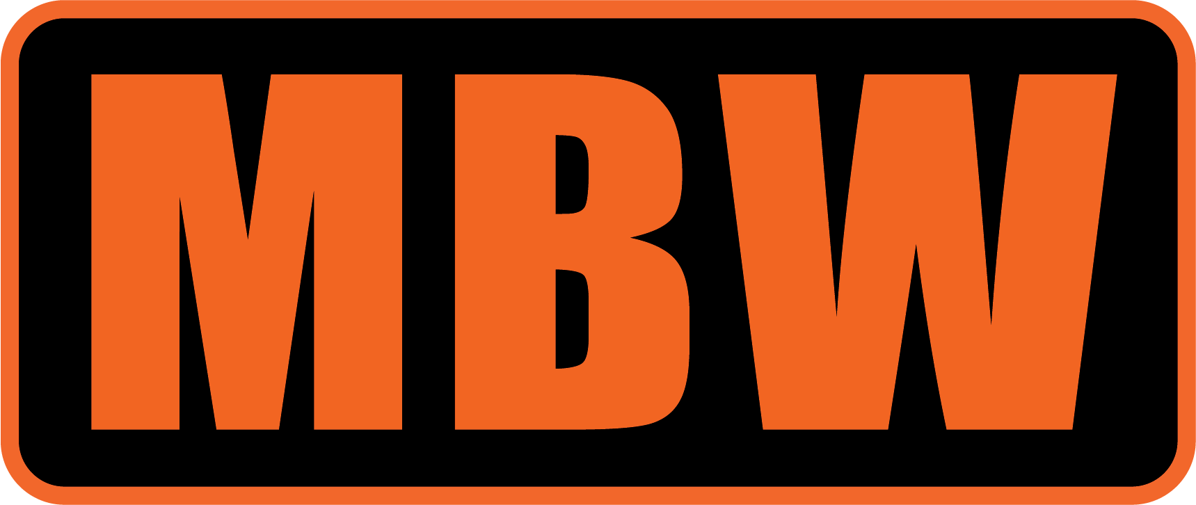 The MKB logo in bold orange letters on a black background with an orange border.