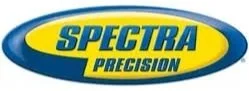 Spectra Precision logo with blue and yellow colors