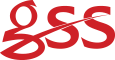 Red GSS logo with stylized text.