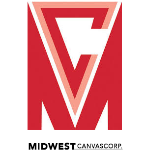 Logo of Midwest CANVAS CORP with red and white design forming a stylized letter 'M' and 'C'.