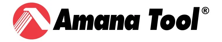 Amana Tool logo with red circle and black text.