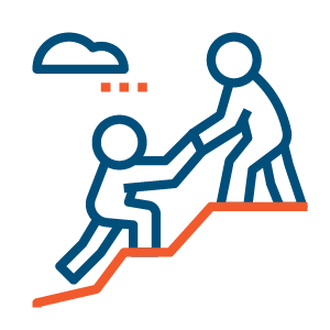 Recovery and support icon