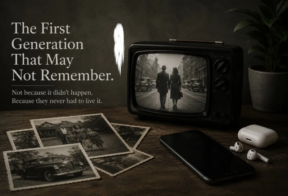 The First Generation That May Not Remember