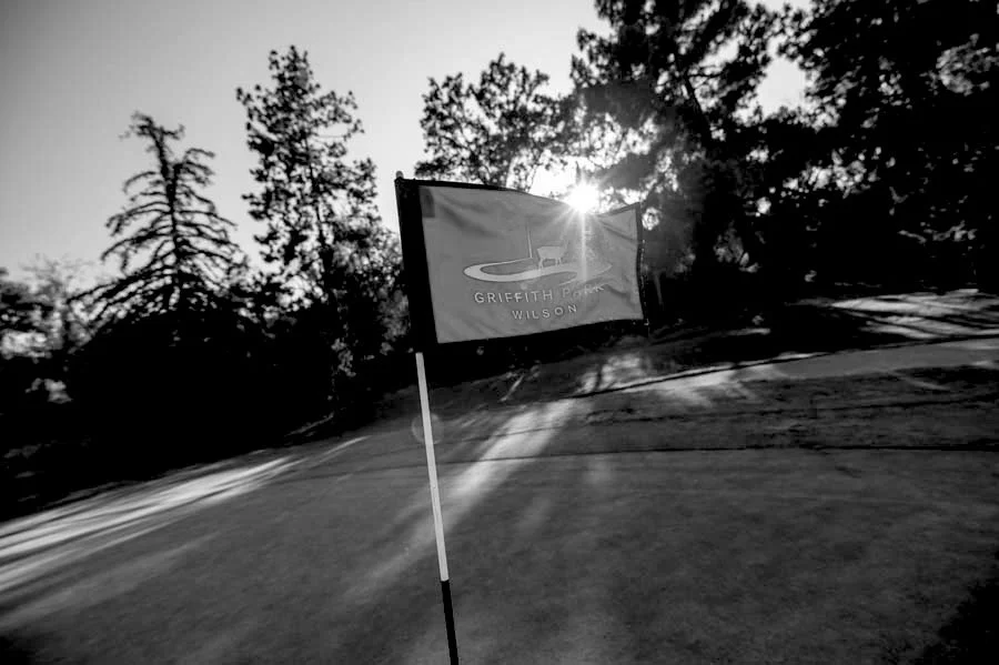 Griffith Park Wilson Golf Course flagstick