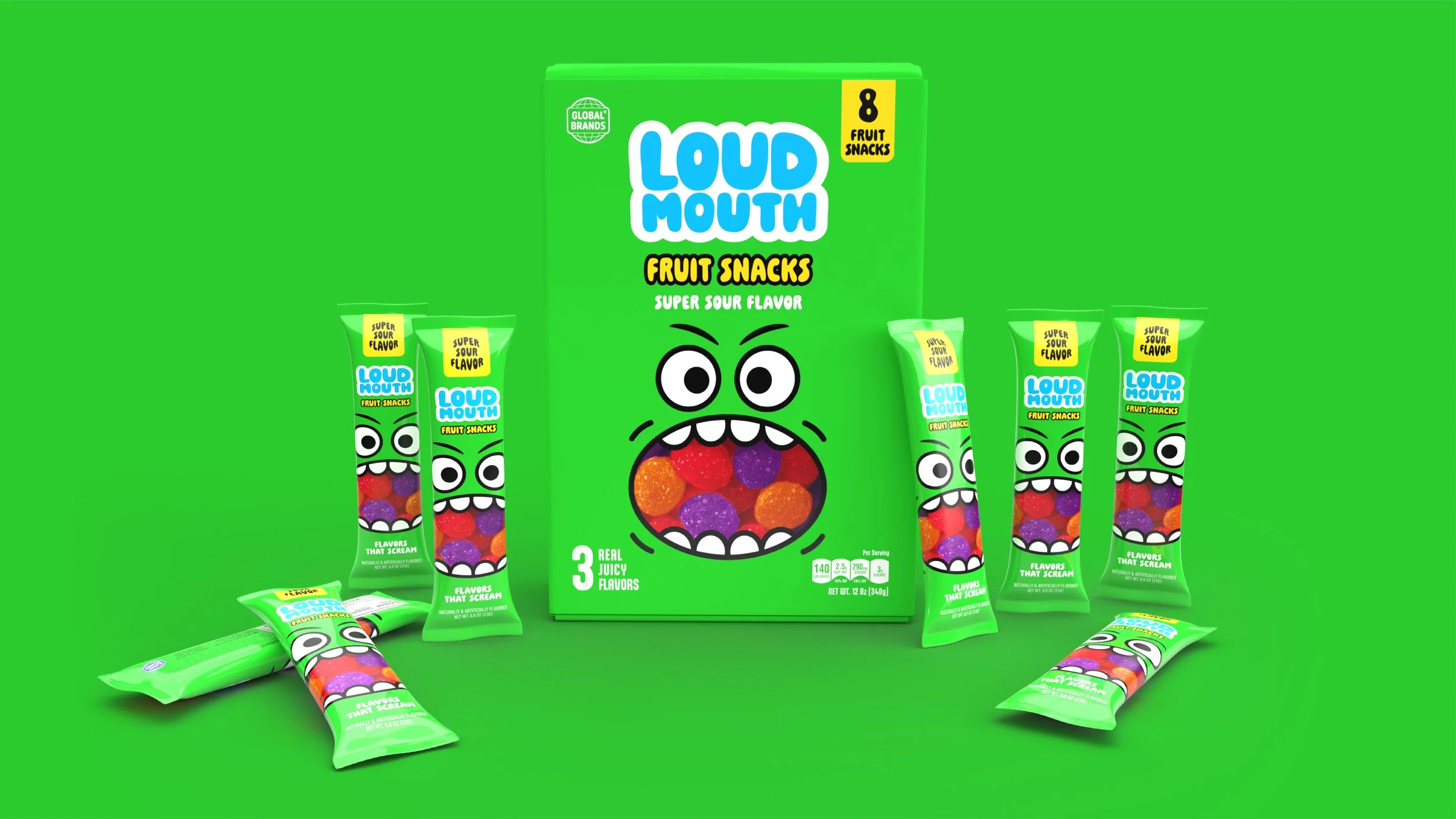 LOUD MOUTH FRUIT SNACKS
