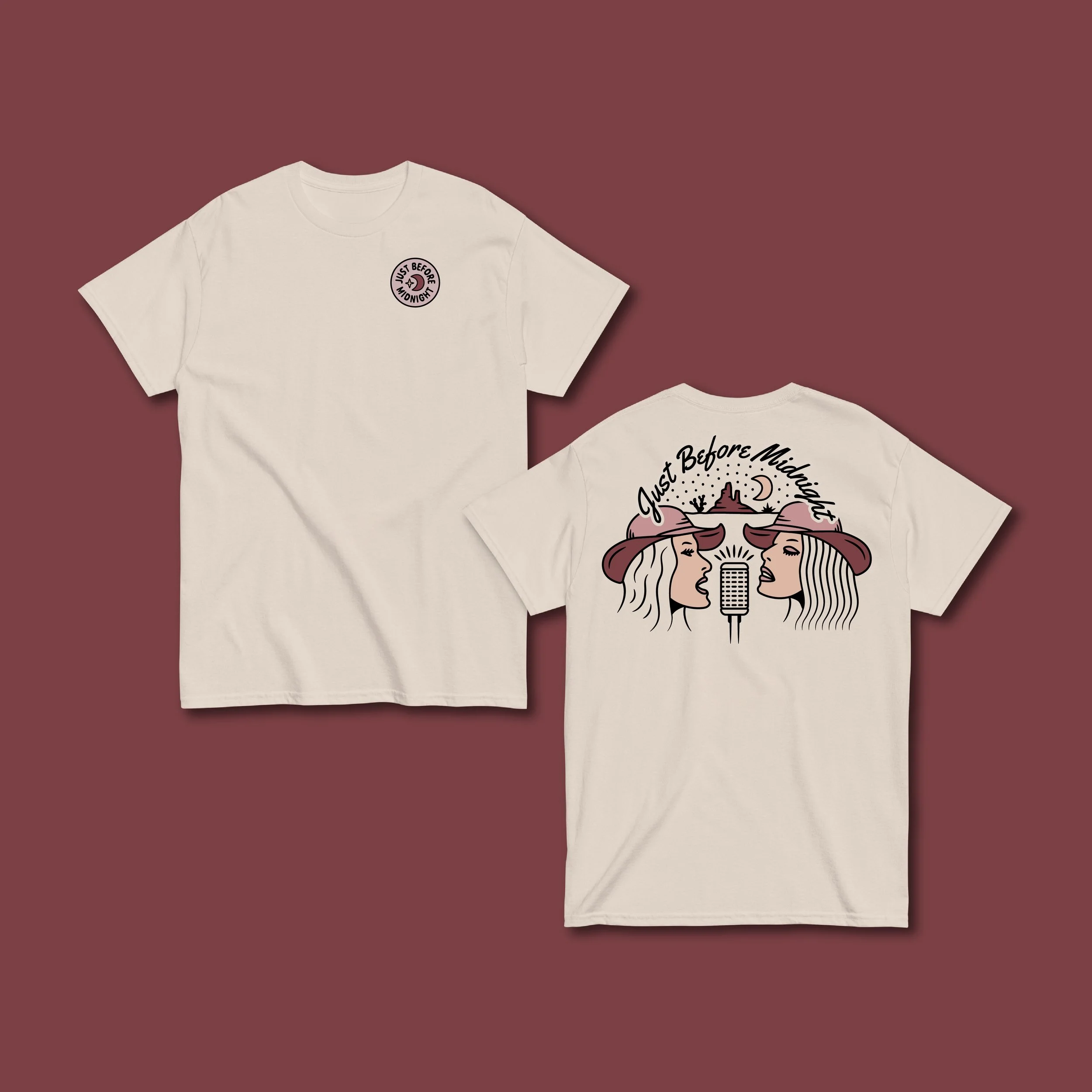JUST BEFORE MIDNIGHT • CREATIVE DIRECTION • BRANDING • MERCHANDISE DESIGN