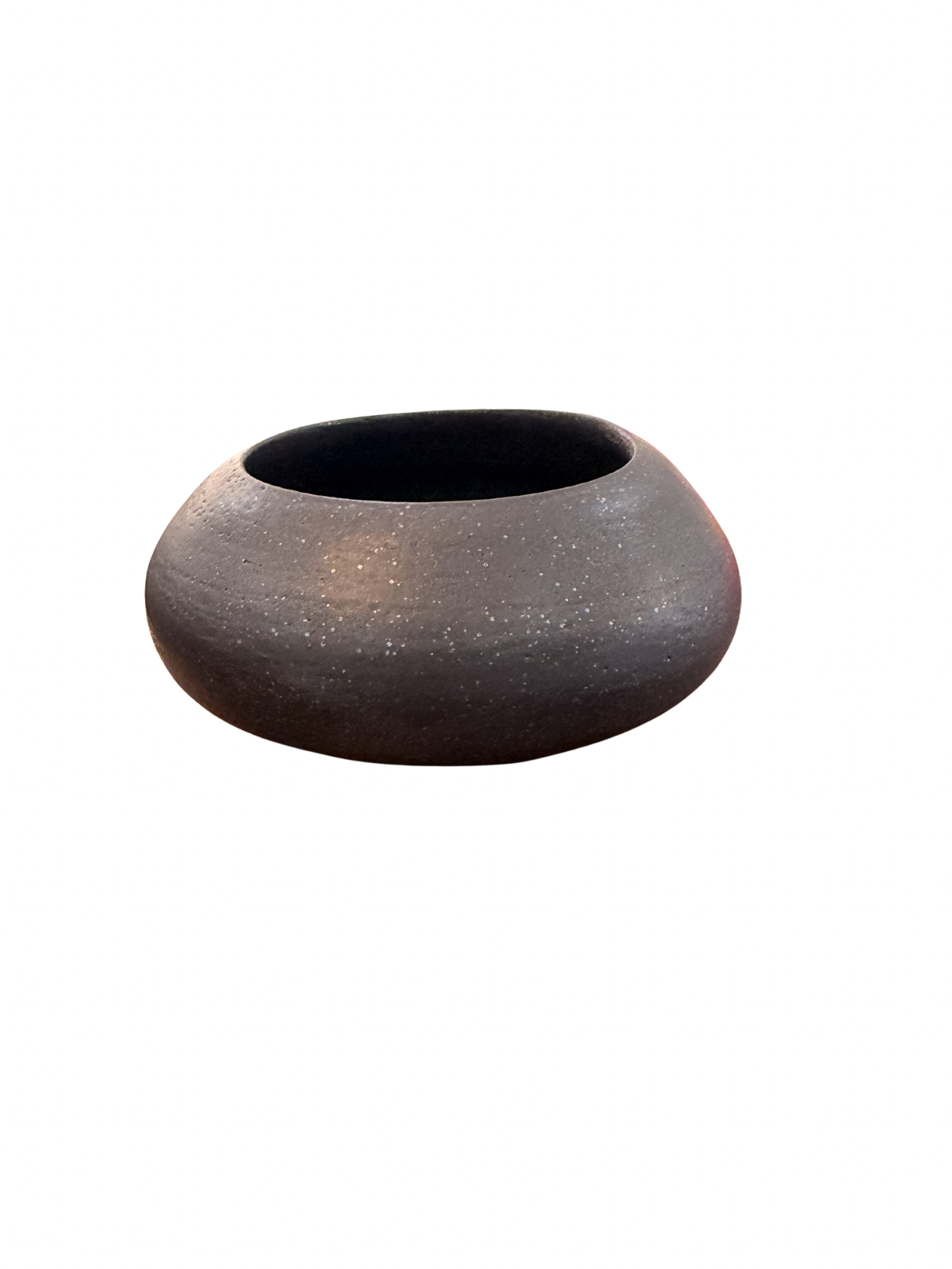 Medium Matte Black Bowl