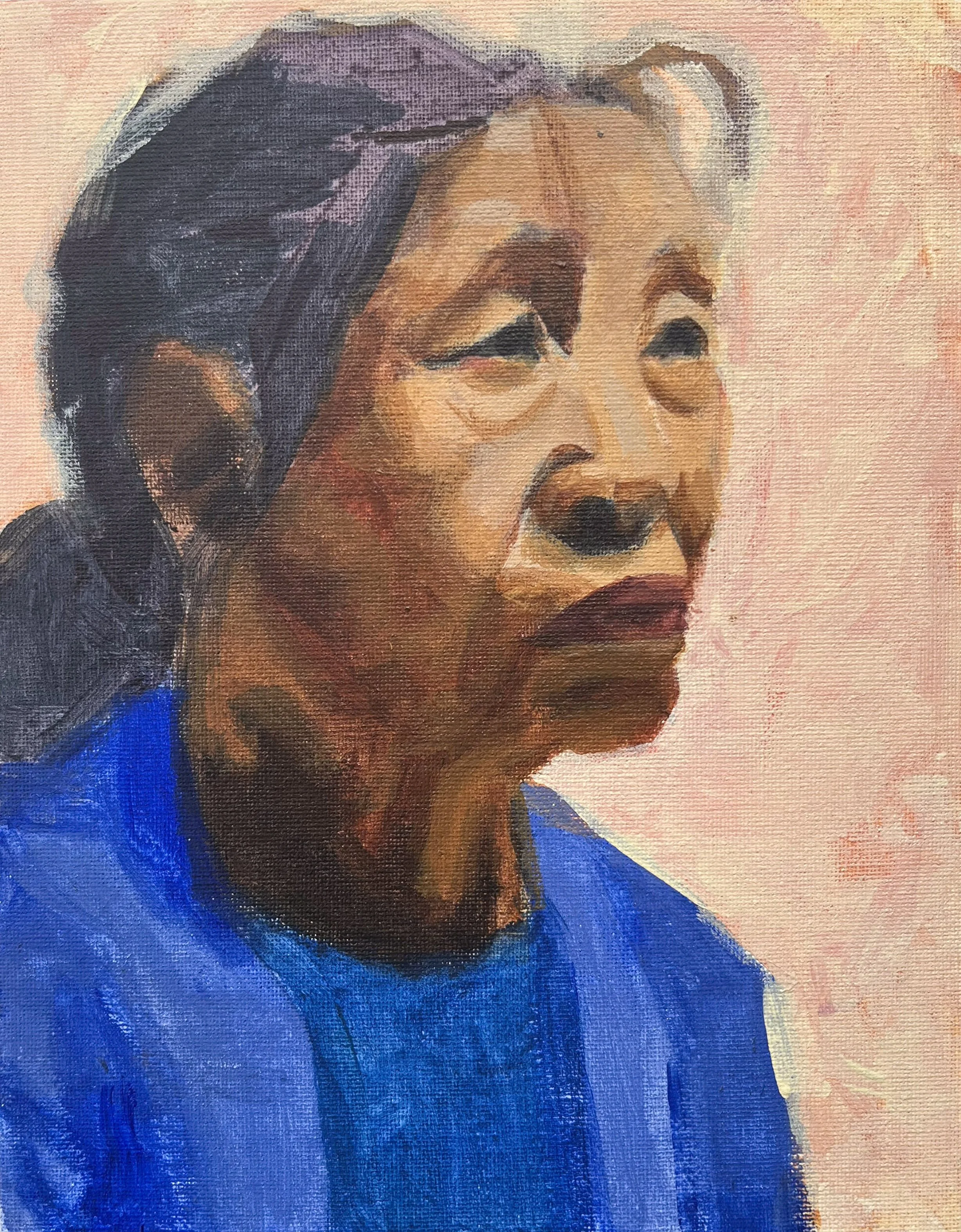 Skin Tone Demo, Acrylic Paint