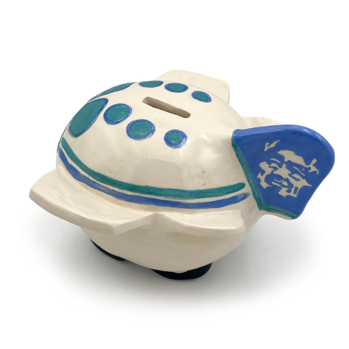 Vintage Alaska Airlines Piggy Bank Re-creation