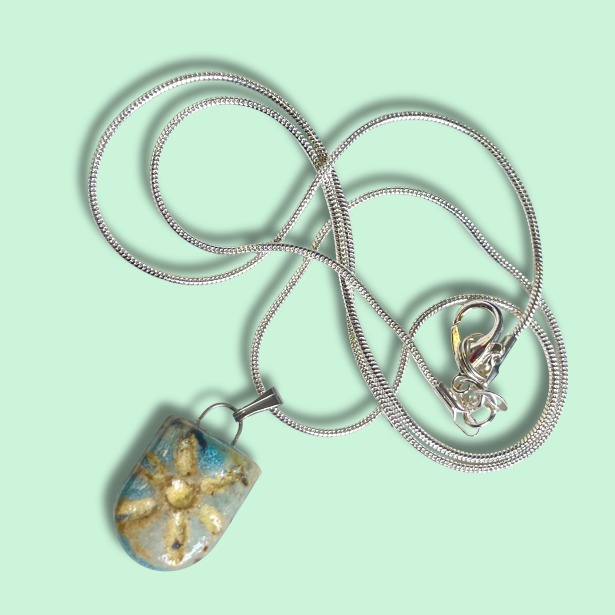 Blue Skies - Pendant Necklace