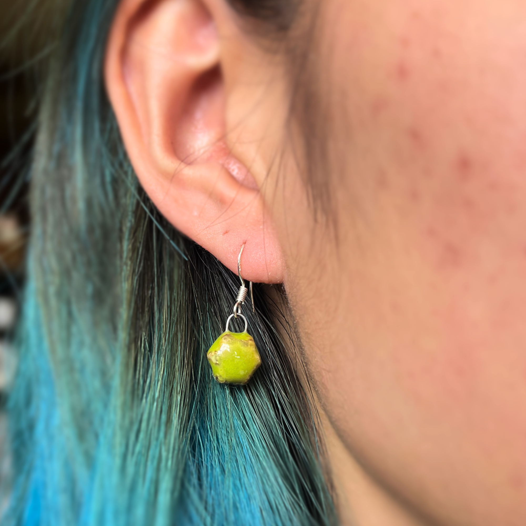 Teensy Green Stars - Earrings (3).png