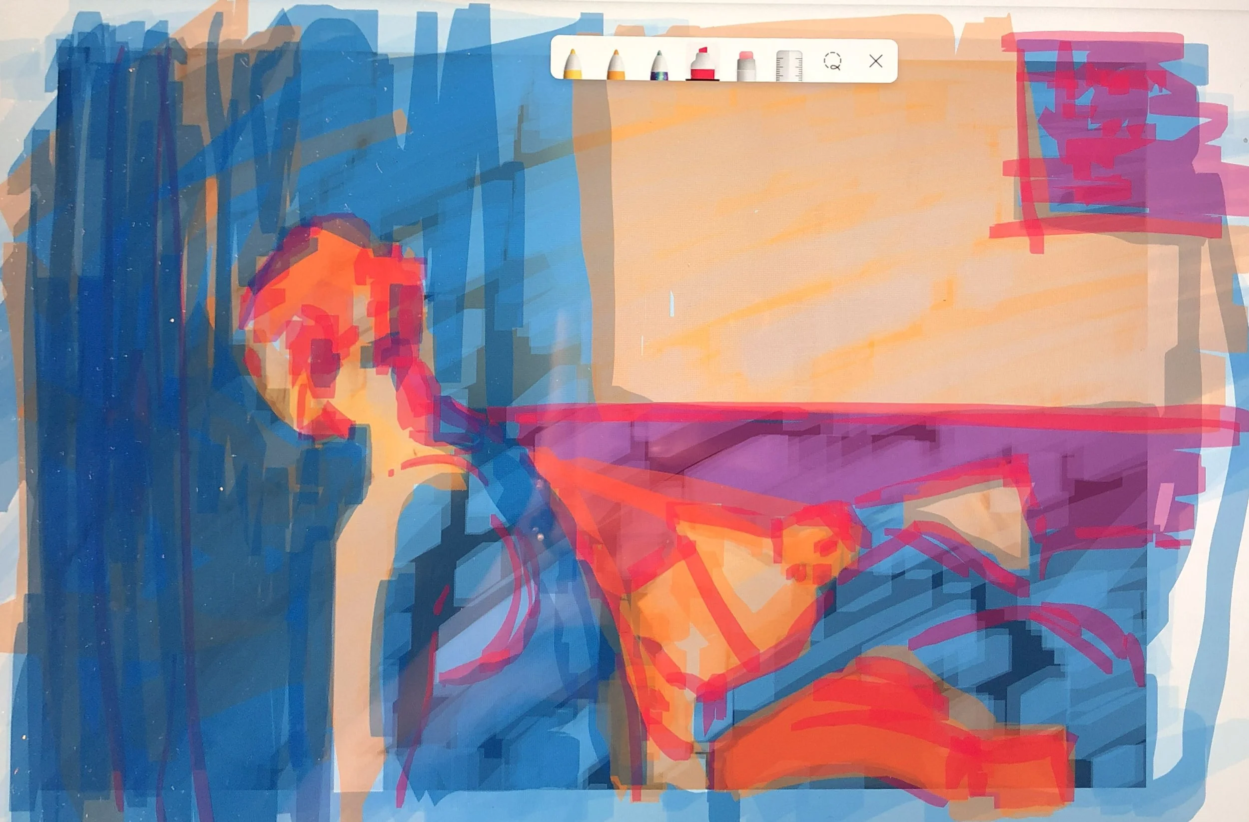 Sought and Seeking, Digital Whiteboard