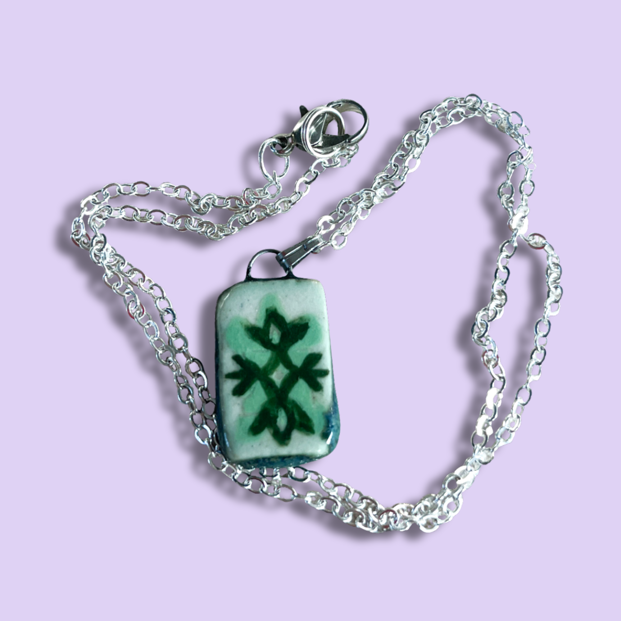 Green Hues - Pendant Necklace