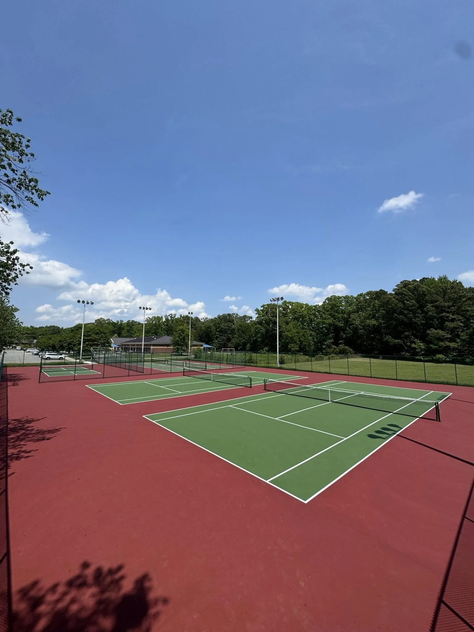 Tennis Court Resurfacing — Fort Eustis, VA