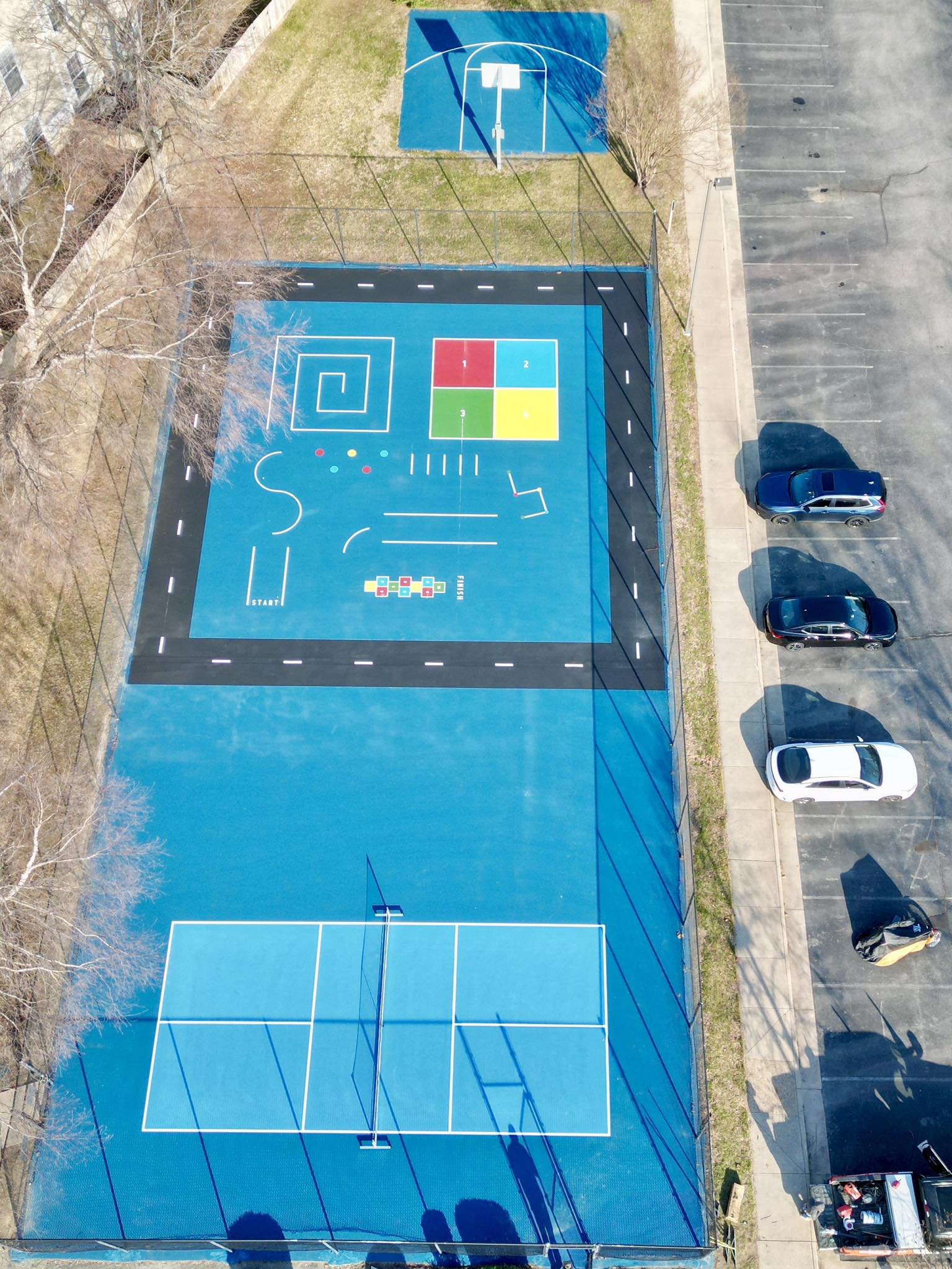 Multi-Use Court Resurfacing — Fredericksburg, VA