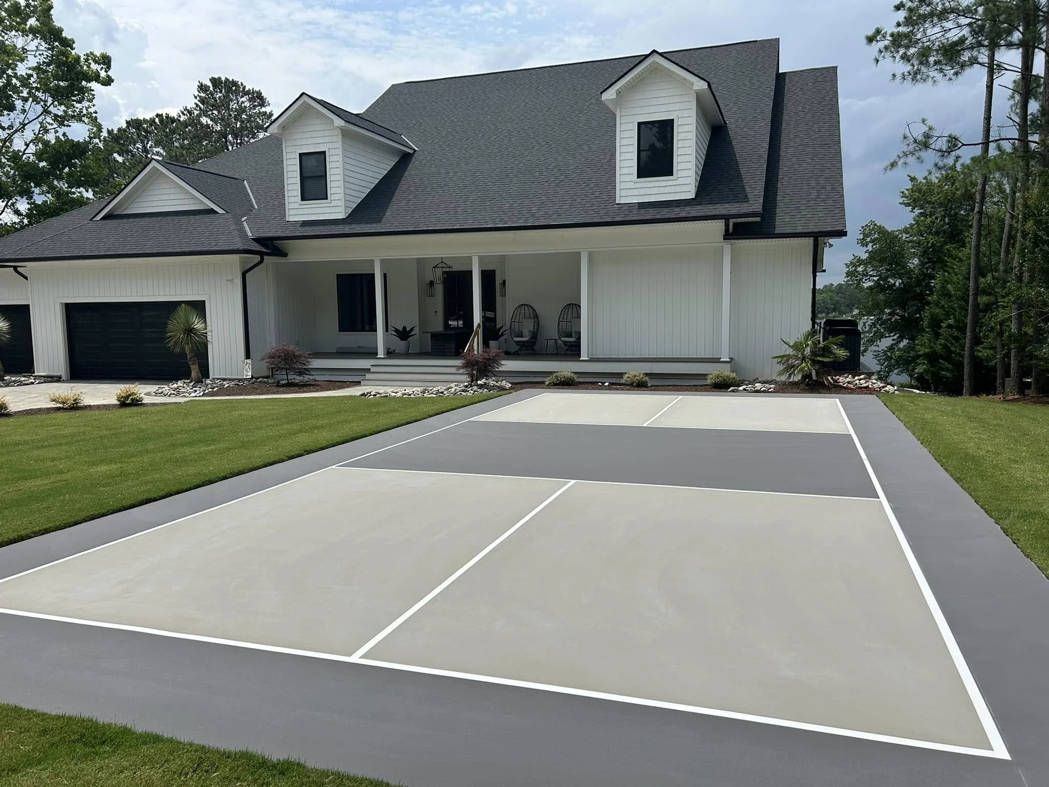 Residential Pickleball Court Construction —   Henrico, NC