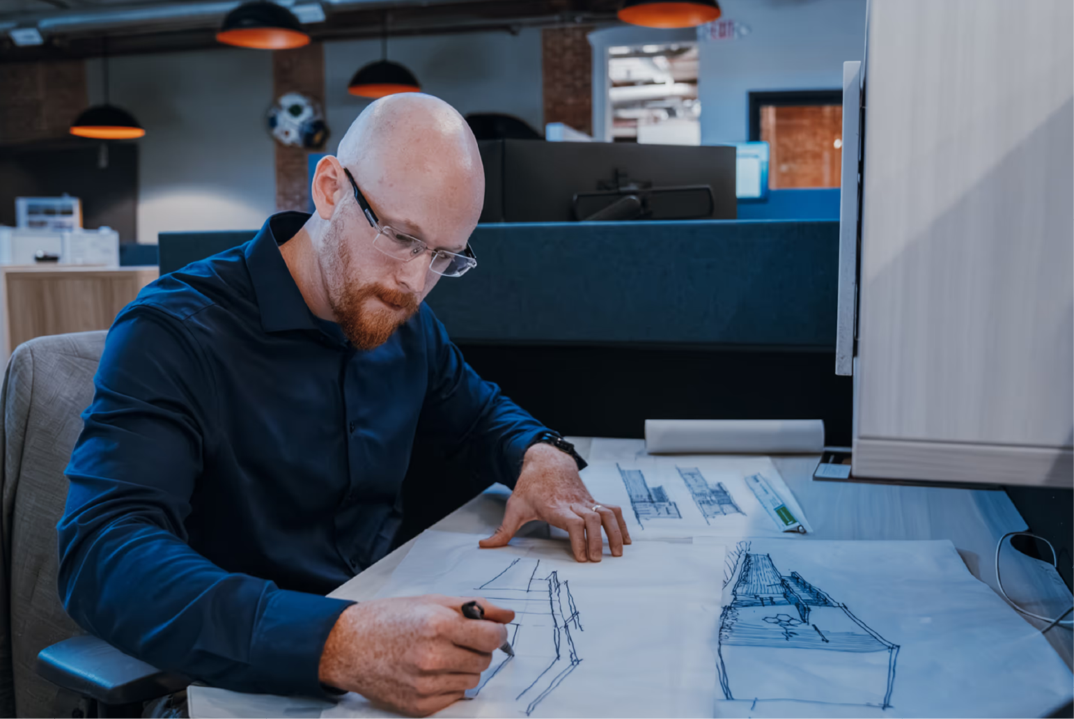 Aksel Solberg writes music and turns it into architecture