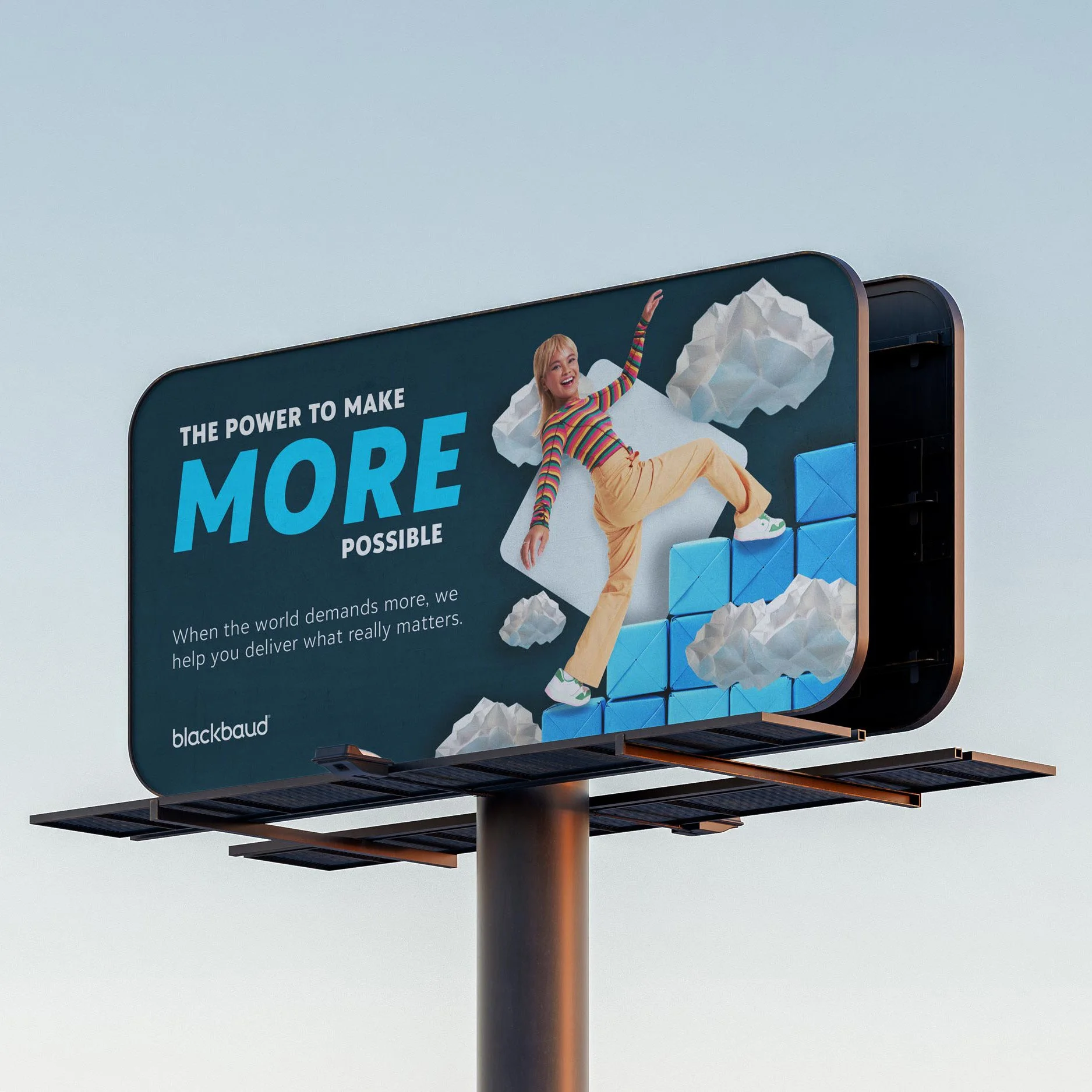 "MORE" Campaign Creative