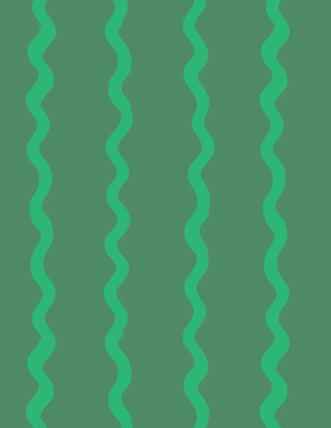 Green wavy vertical lines on a darker green background creating an abstract pattern.