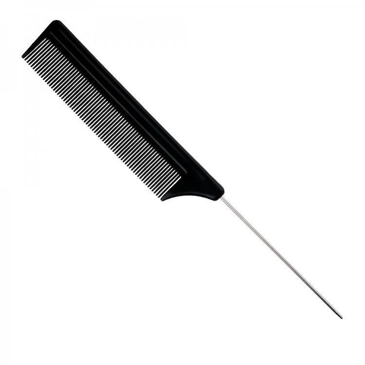 Slim Tooth Hair Comb With Metal Parting Spike (ADD ON ITEM ONLY)