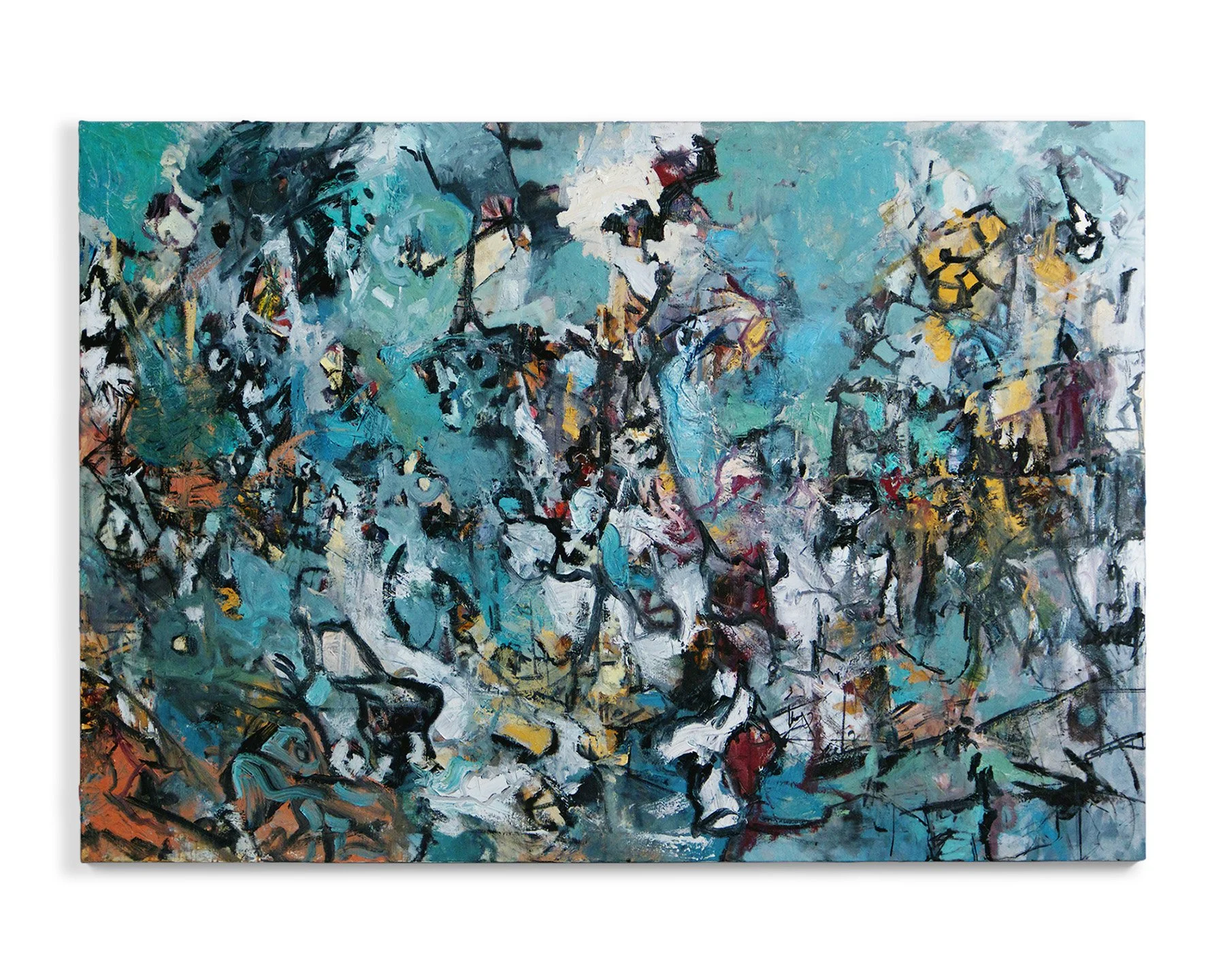 Untitled, 2012. Oil on canvas, 72 x 50 in