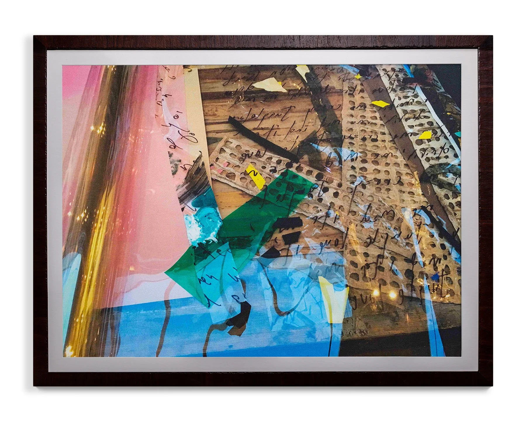 Alchemy of the Work Table II, 2019, giclée on canvas, 20 x  26 3/4in