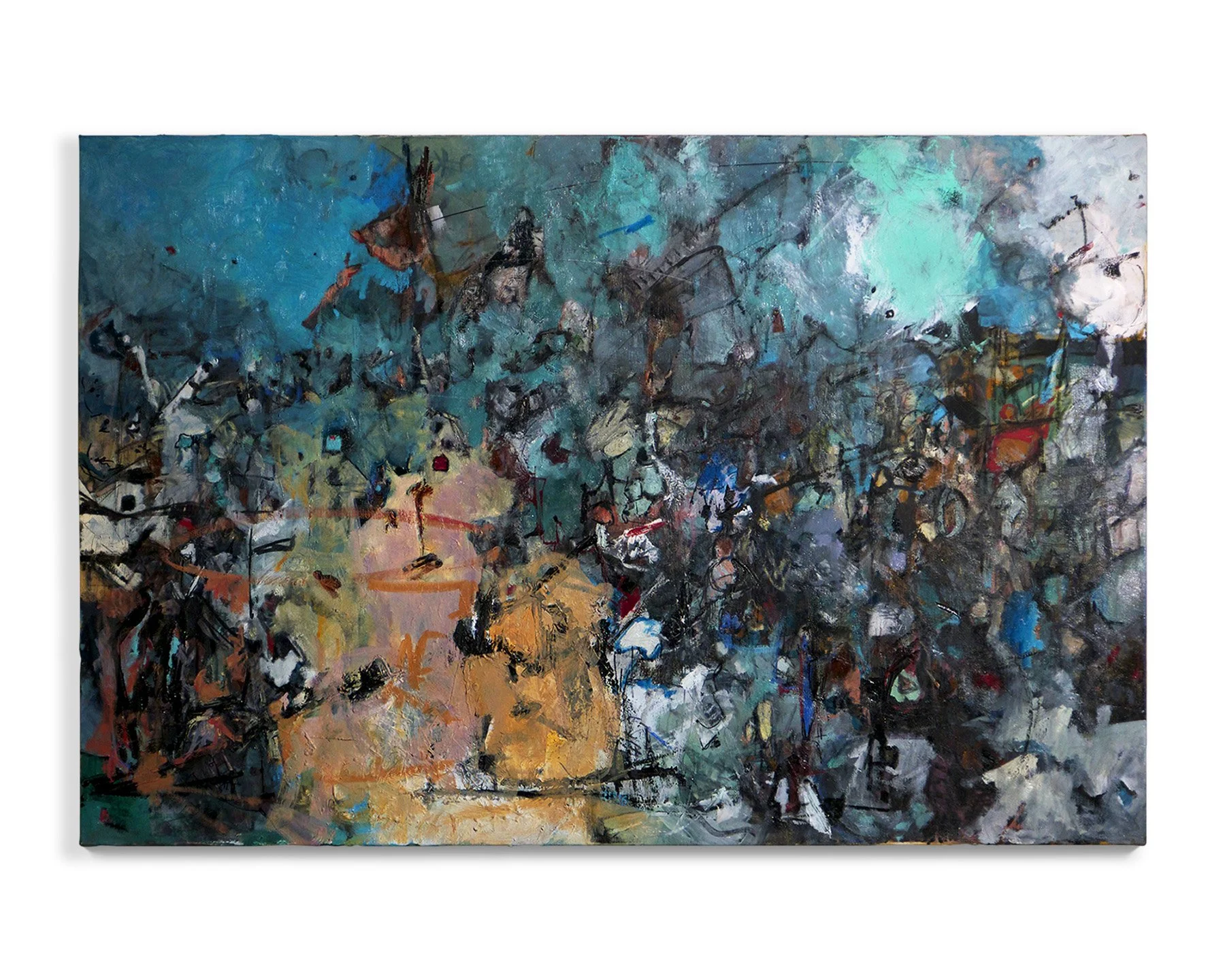 Untitled, 2015. Oil on canvas, 48 x 36 in