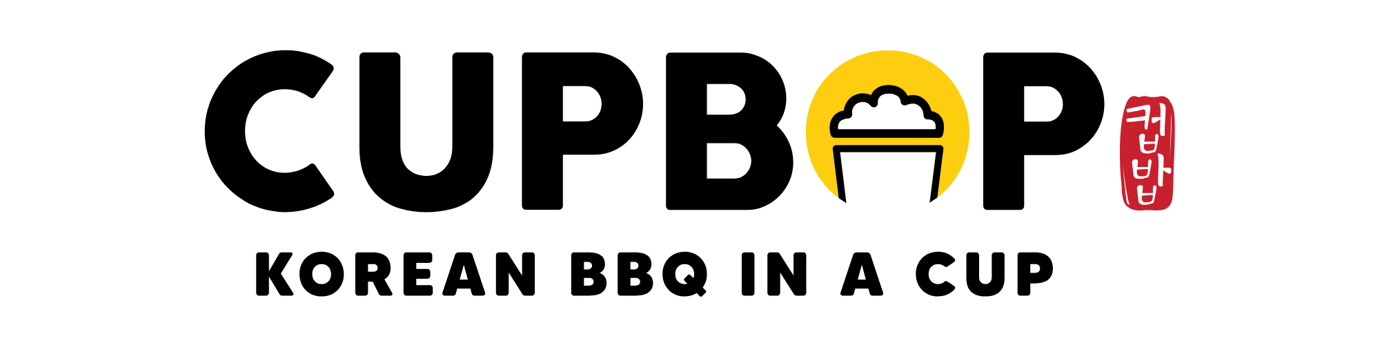 Cupbop Korean BBQ in a Cup logo
