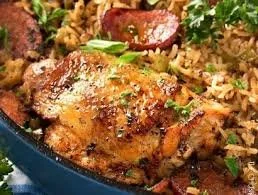 Thursday – Dirty Rice, Baked Chicken & Green Beans.jpg